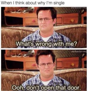 don't open that door meme dating single 