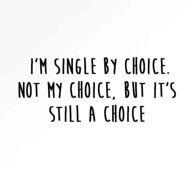 single by choice meme