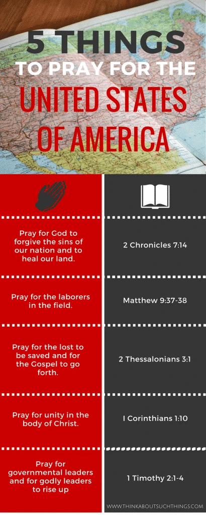 praying for america scriptures