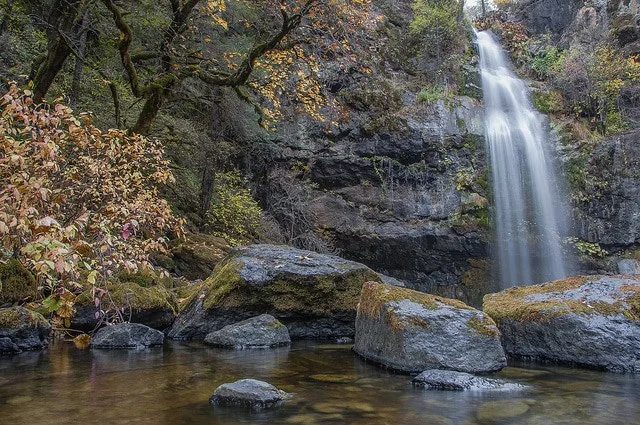 Waterfalls of northern california potem falls