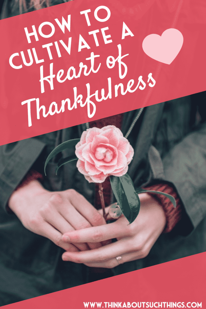 The Bible talks about the importance of thankfulness to God. 