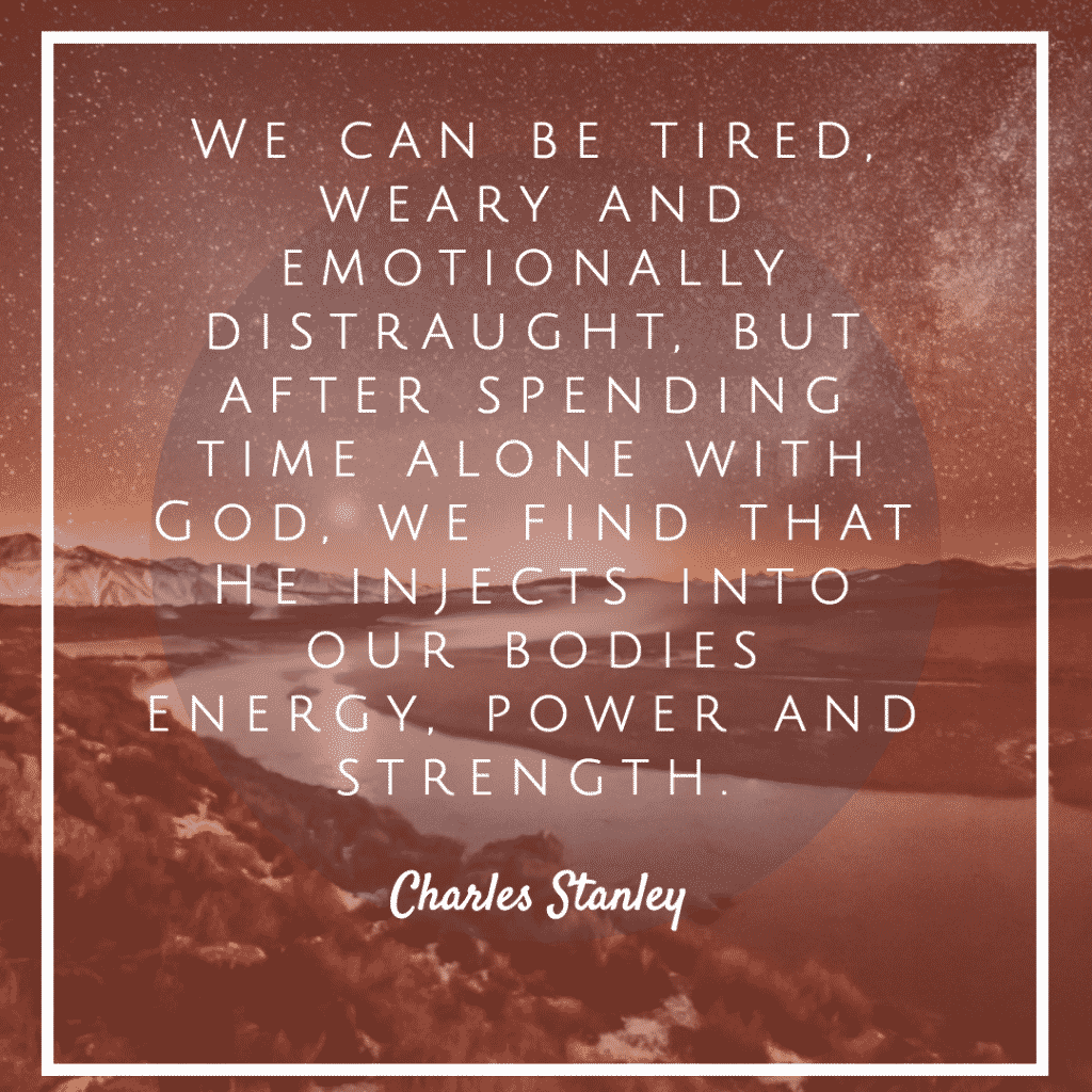 Feeding your faith Charles Stanley Quote