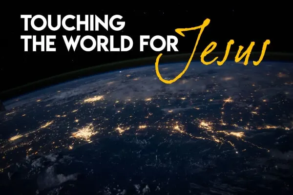 Touching the world for Jesus through blogging about faith 