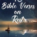 Bible verses about rest