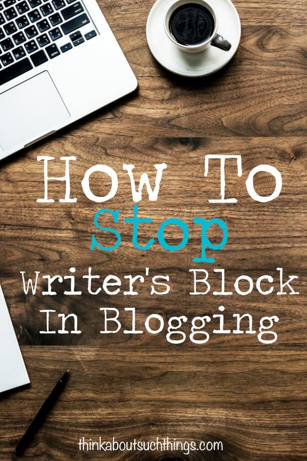 Having writer's block while blogging can be so hard. But with this simple tip you can stop writer's block in its track.  #blogging #Blog #content #writing 
