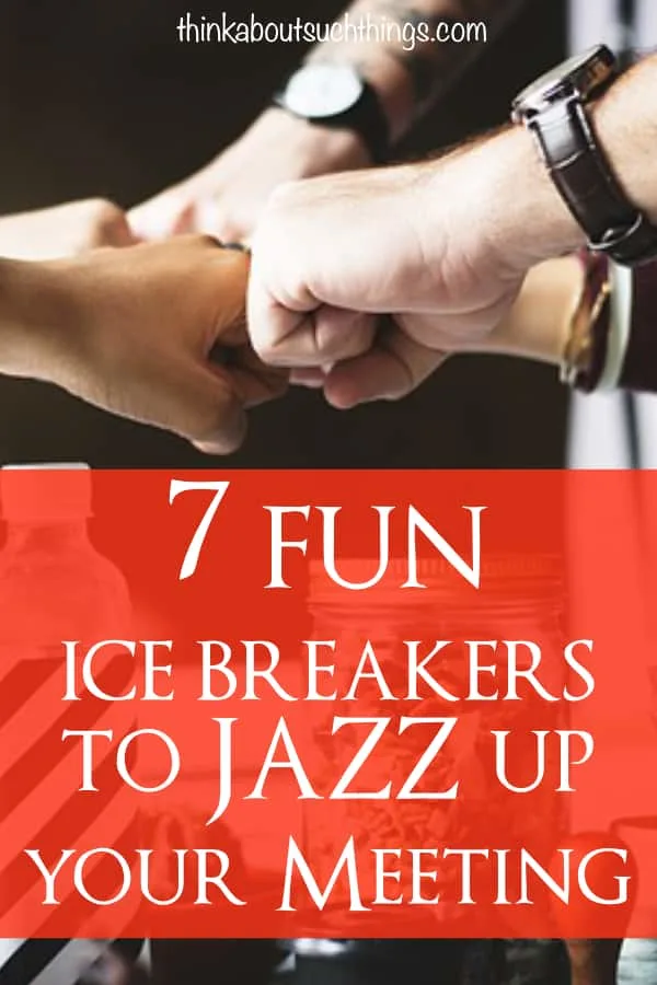 Time to change up your next meeting, session, class, ministry event! Easy ice breakers are a great way to connect people and create a energized atmosphere. Try them out! #teambuilding #leadership #churchministry #icebreakers #meeting #business  