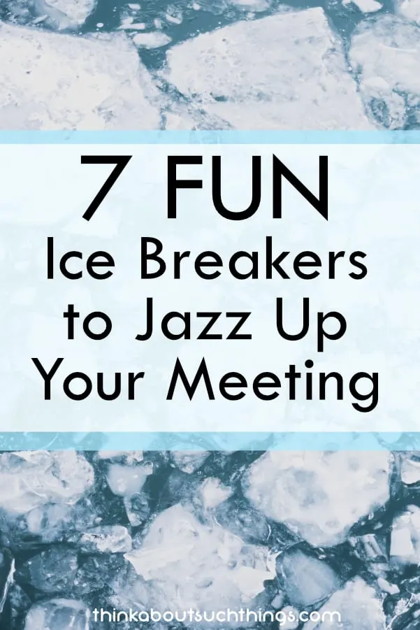 Ice breakers are great way to connect people. Try them out in your next meeting! #teambuilding #leadership #churchministry #icebreakers #meeting #business  