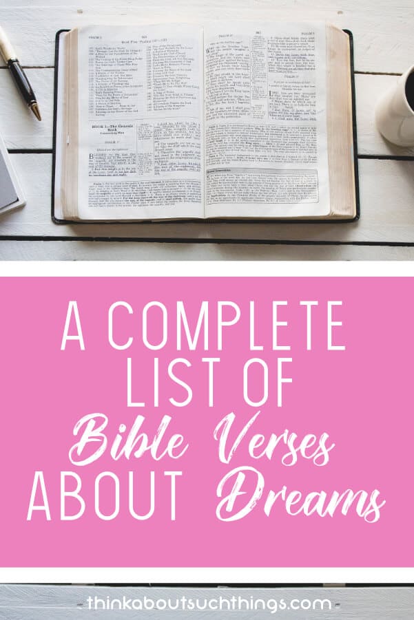 Get your Bible study on! Time to dig into the word and learn about different dreams. You will learn that it's one of the ways of hearing the voice of God