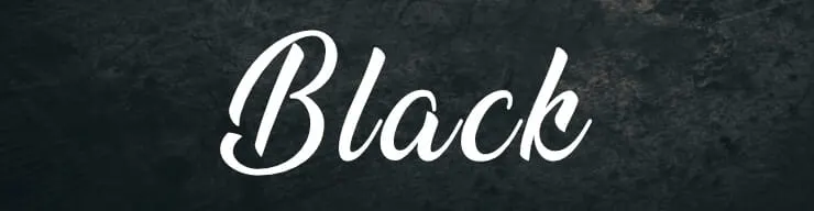 black color meaning and symbolism in the Bible 