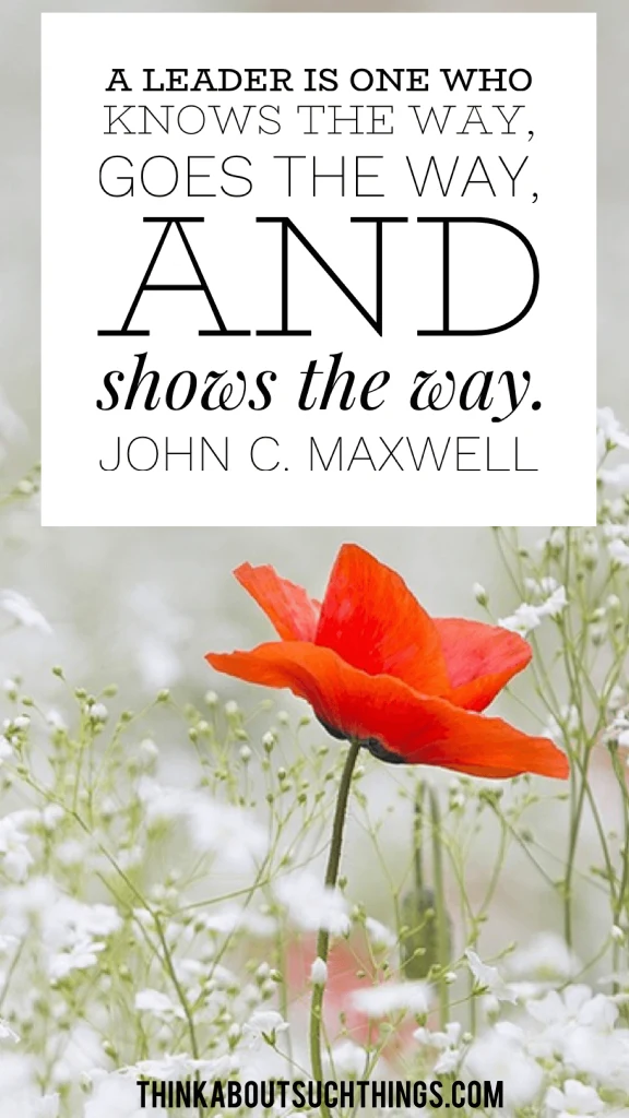 john c maxwell Christian leadership quotes

A Leader is one who knows the way goes the way and shows the way. 
