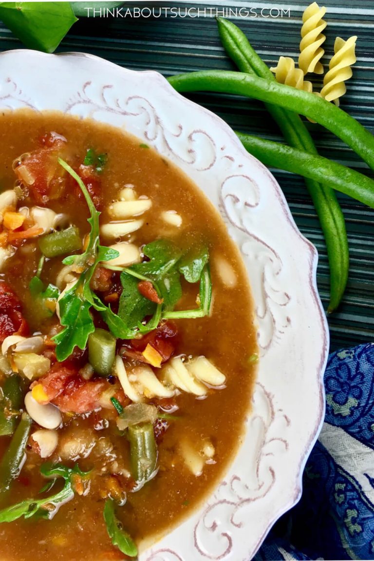 Hearty Homemade Minestrone Soup