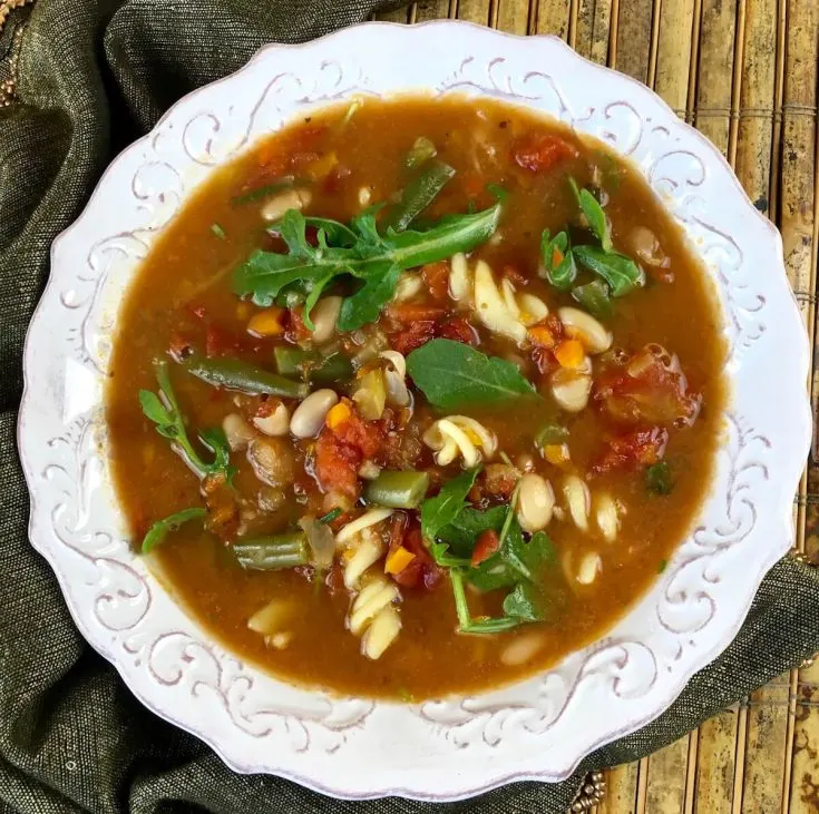 homemade minestrone