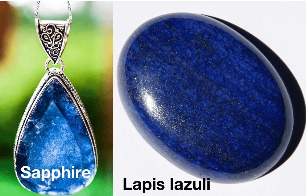 Sapphire and Lapis lazuli stones in the Bible. They are both the color blue. This helps us understand the spiritual meaning of colors especially blue. 