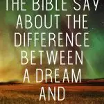 Biblical - Dreams and Visions