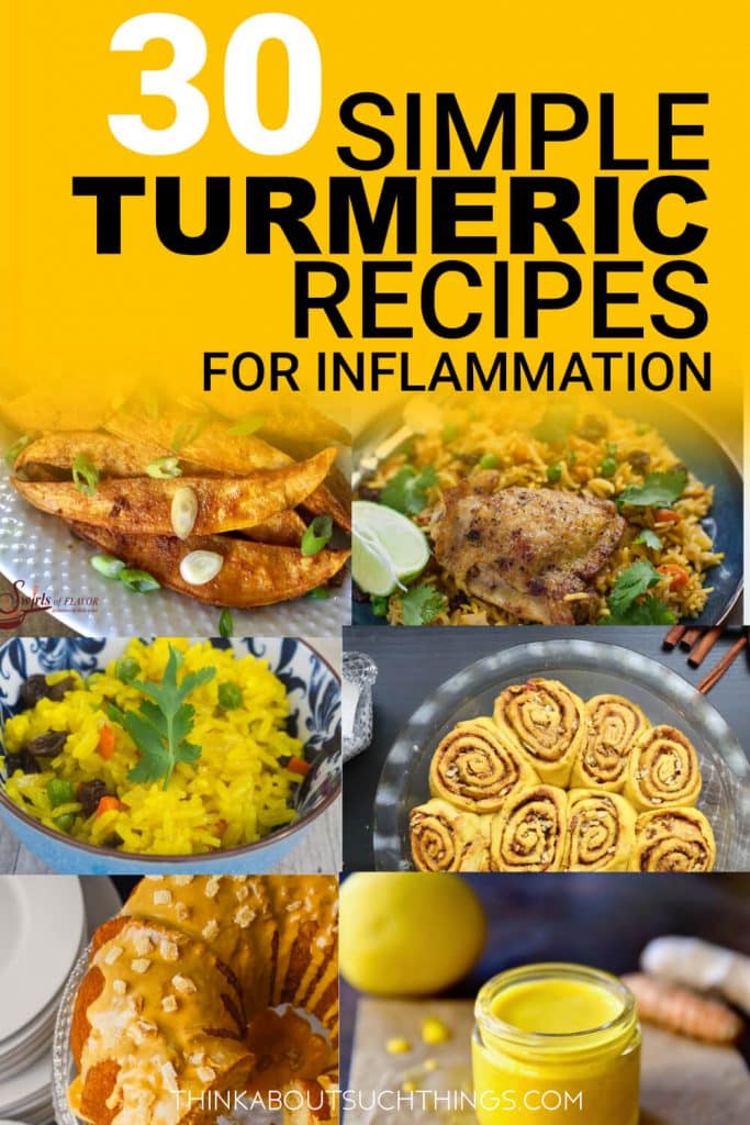 Simple Turmeric Recipes for Inflammation pin