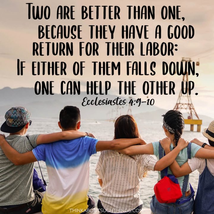 bible verse about friendship