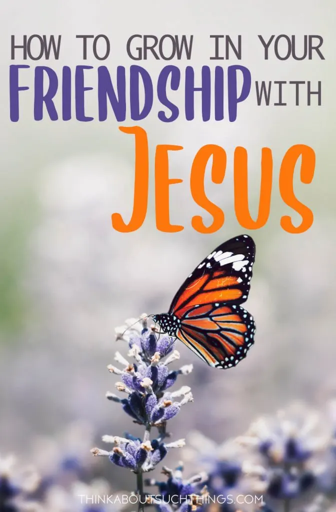 Learn how you can grow in your friendship with Jesus