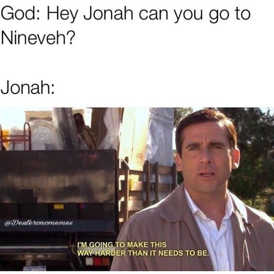 Jonah Bible meme