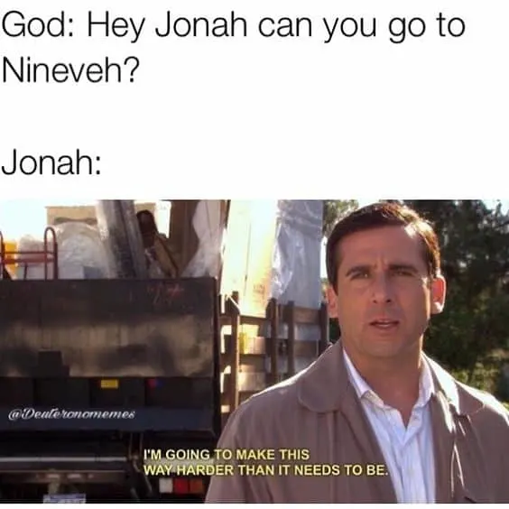 Jonah Bible meme