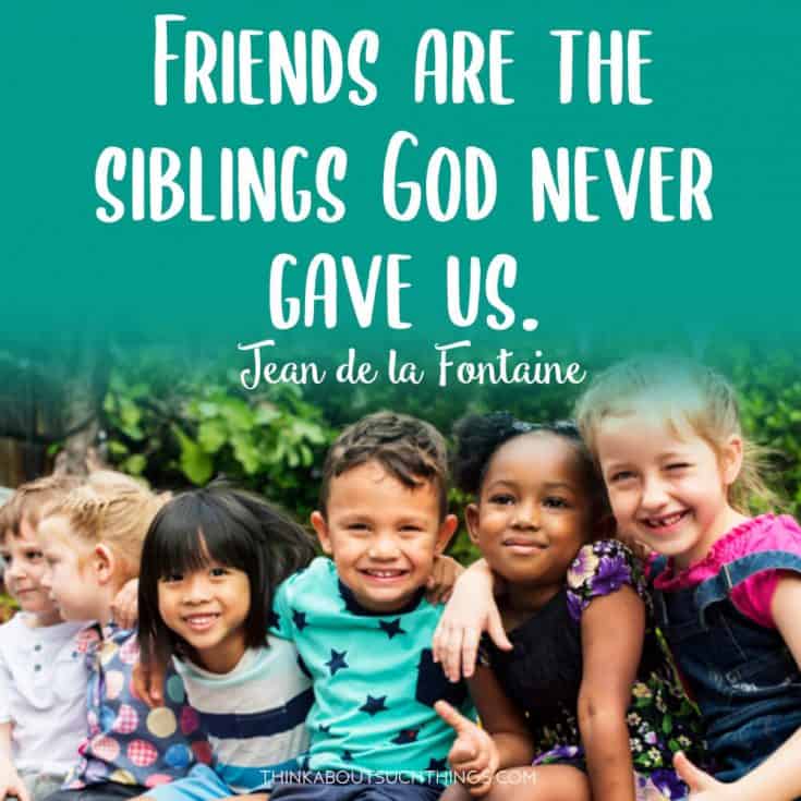 Siblings Friendship Quote