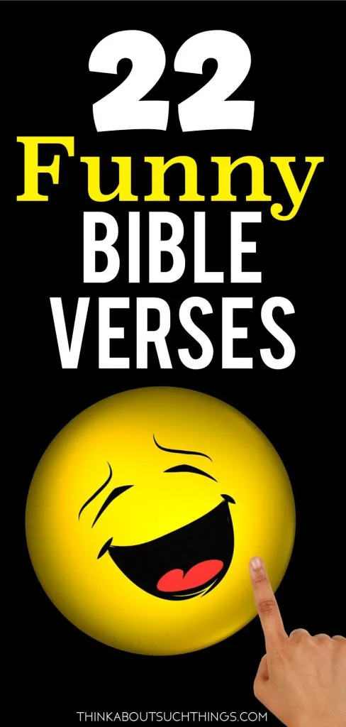 Bible verses that are funny