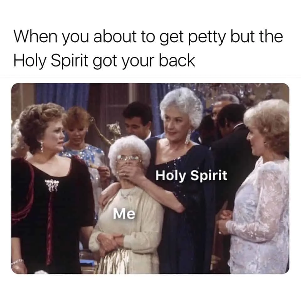 Holy Spirit Christian meme 