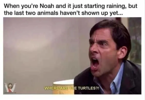 Noah's ark meme Bible 