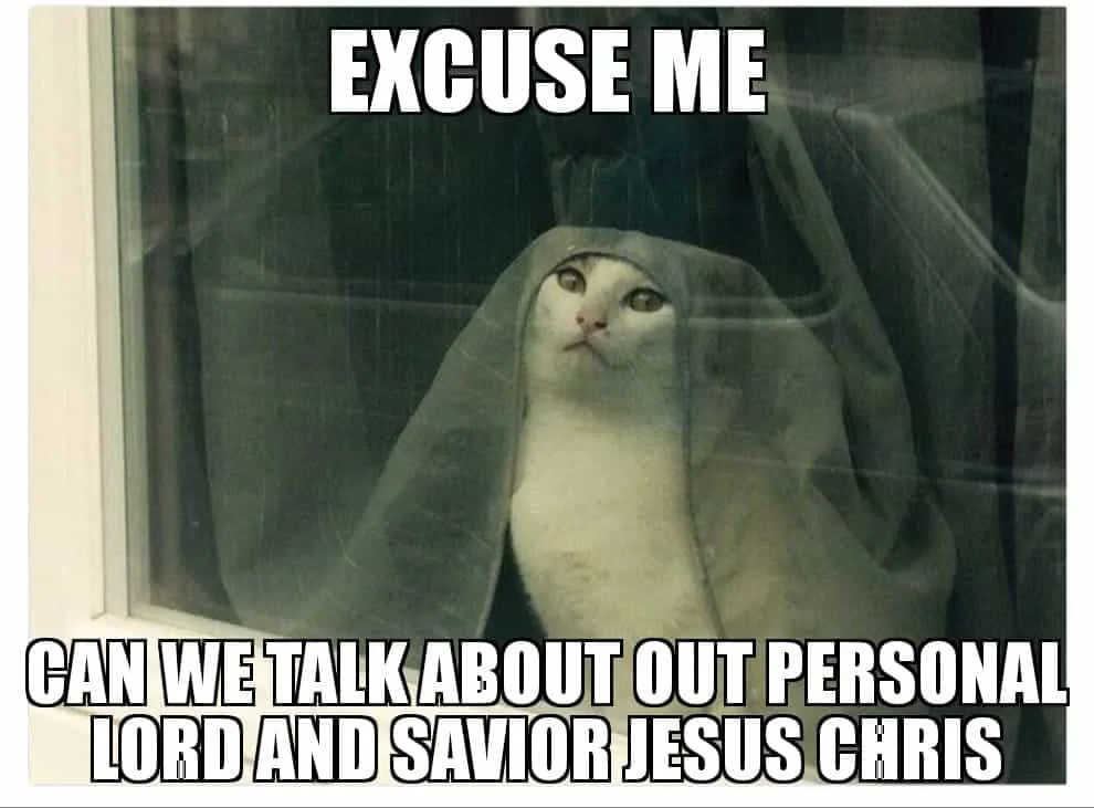 Excuse me meme Jesus