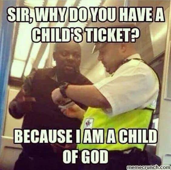 Child of God meme