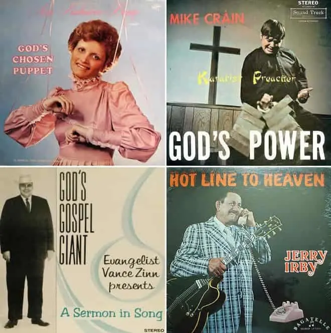 Funny Vintage Christian Records 