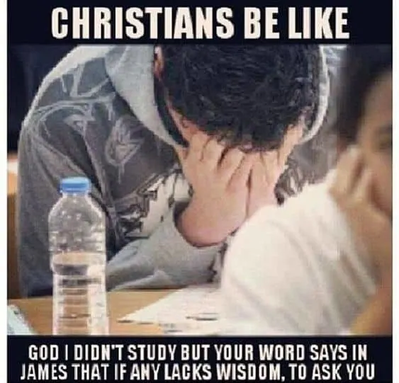 Funny Christian meme