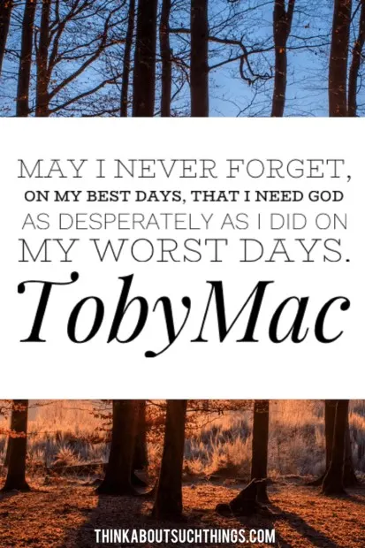 Quotes by Tobymac 