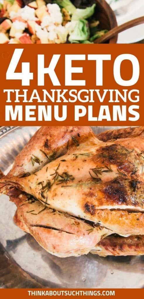 Low Carb and Keto Thanksgiving menu plans