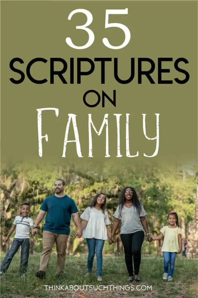 bible verses about family