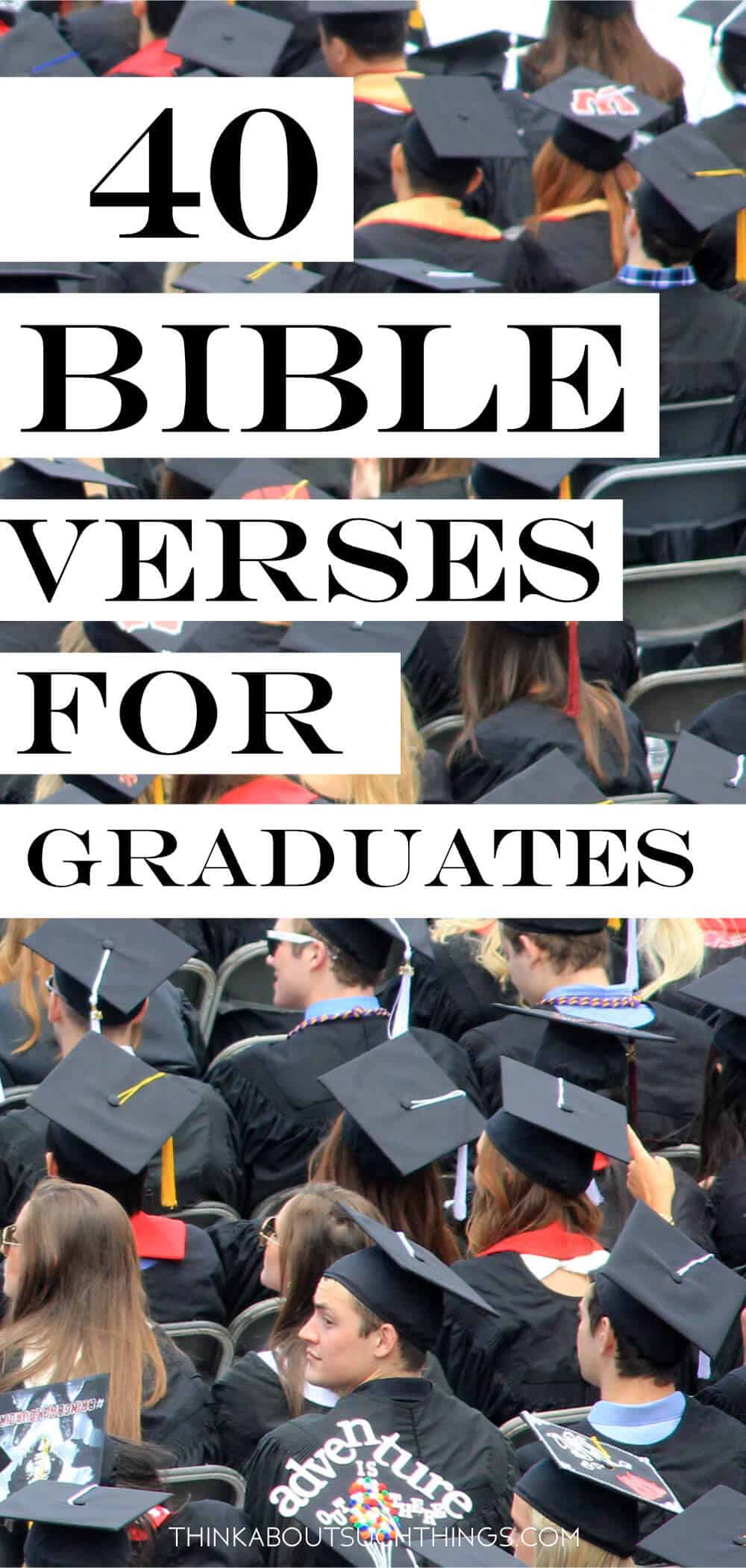 Bible Verses For Middle School Graduates