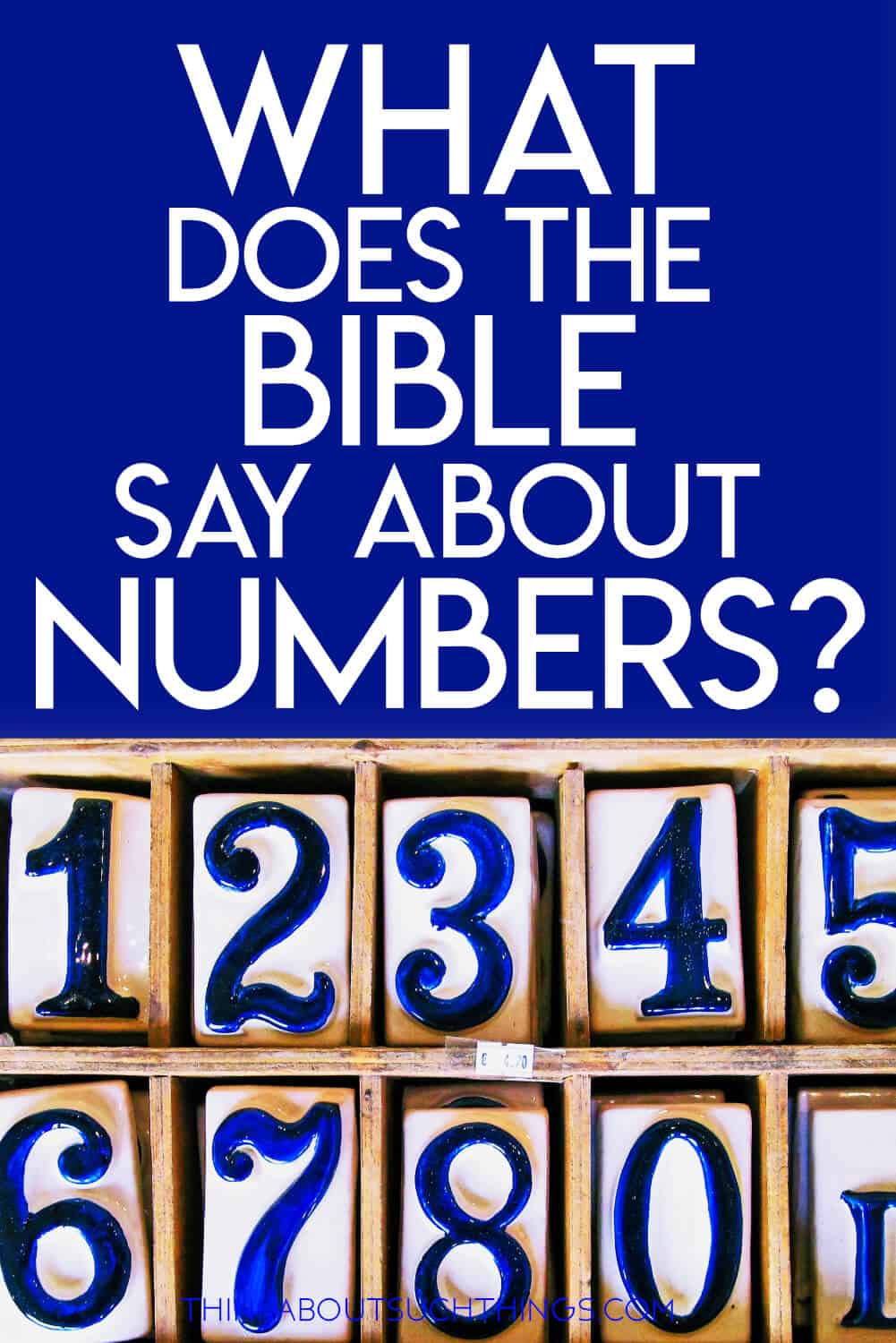 Bible Numbers 1