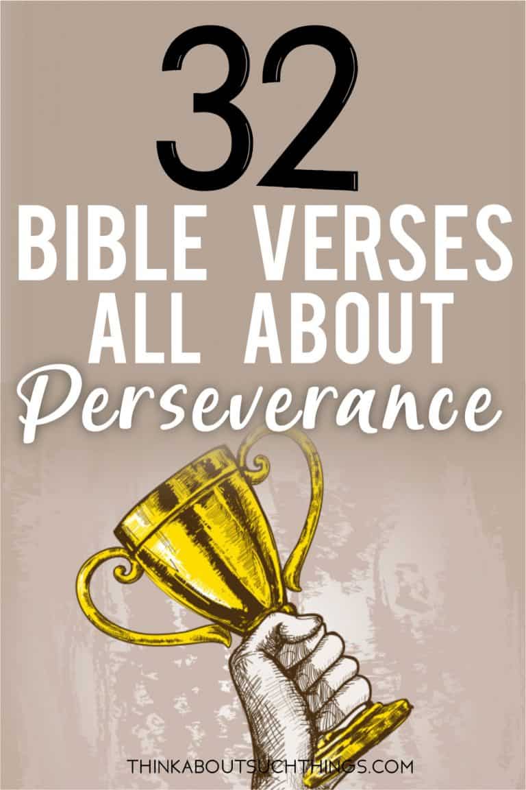 a bible verse about perseverance