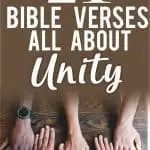 Scripture verses on unity