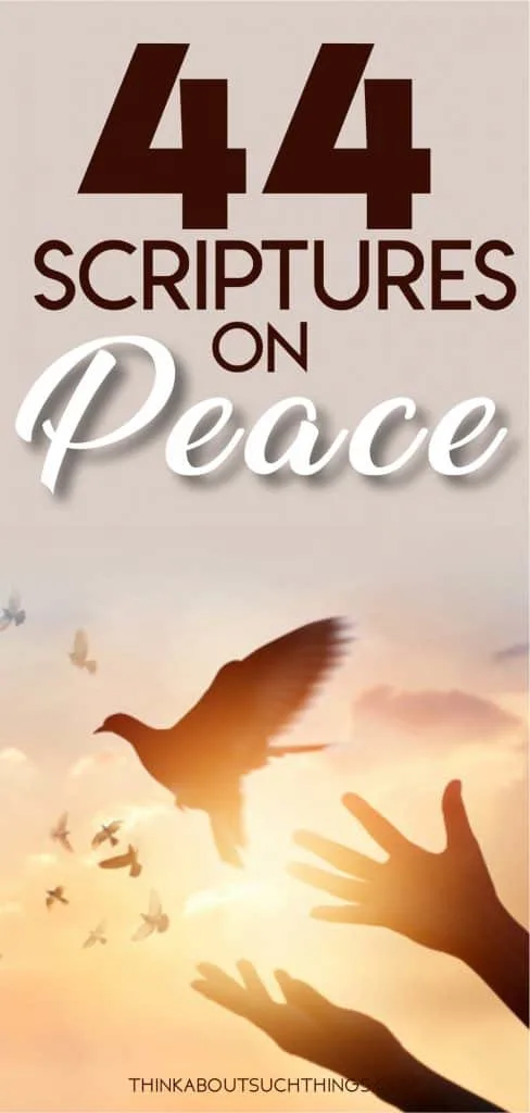 Bible verses about Peace