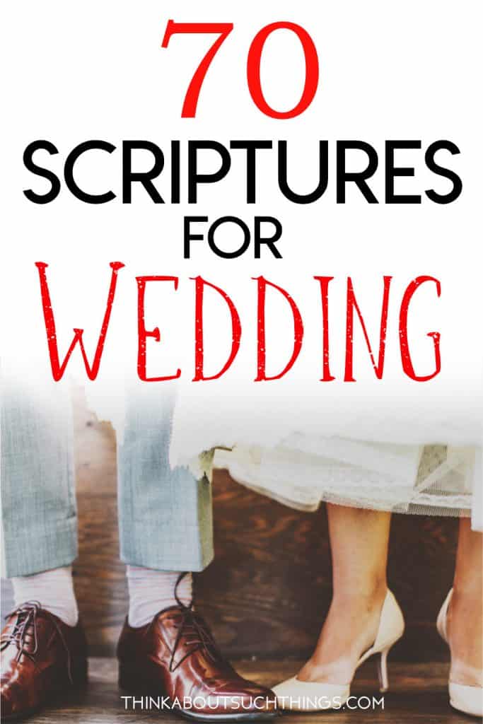 Bible Verses for Weddings