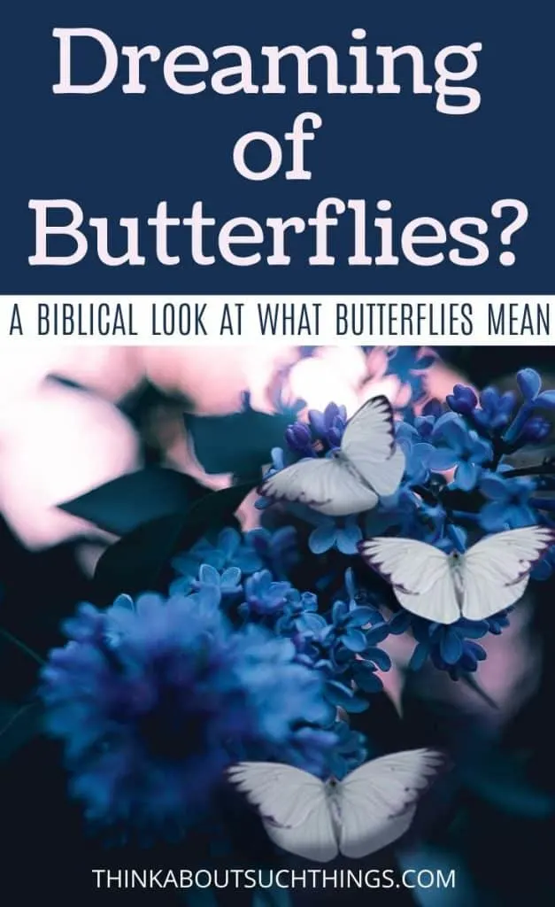 biblical meaning of butterflies in dreams