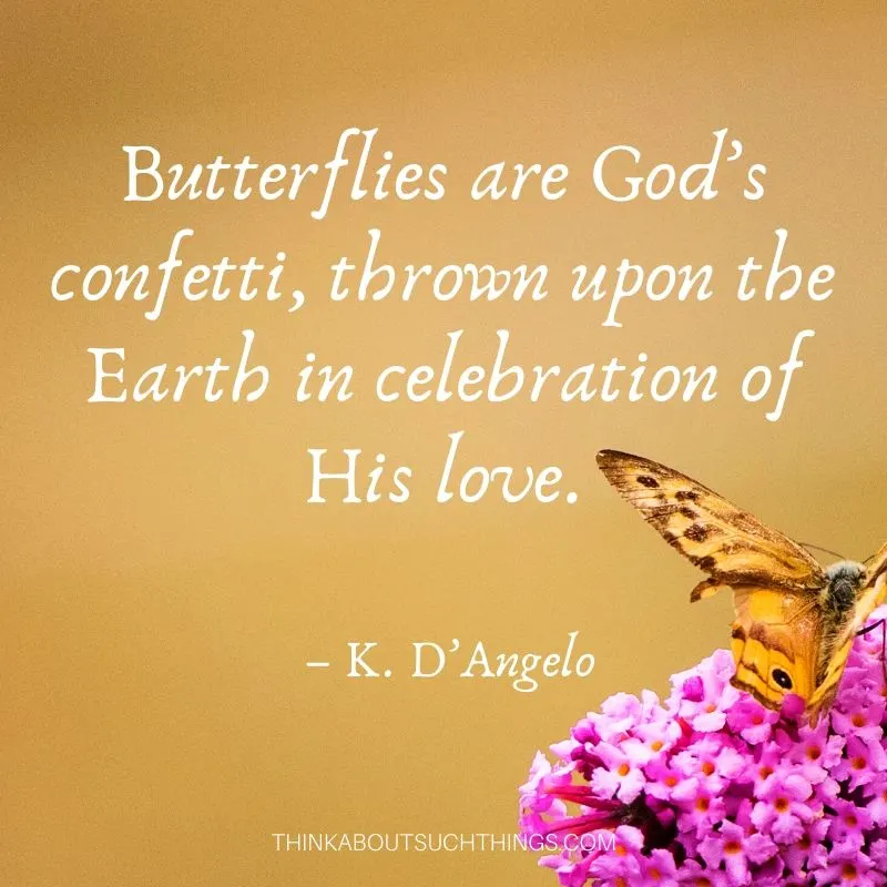 spiritual quotes with butterfly