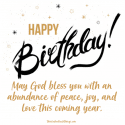 57 Inspirational Birthday Blessings From The Heart [With Images ...
