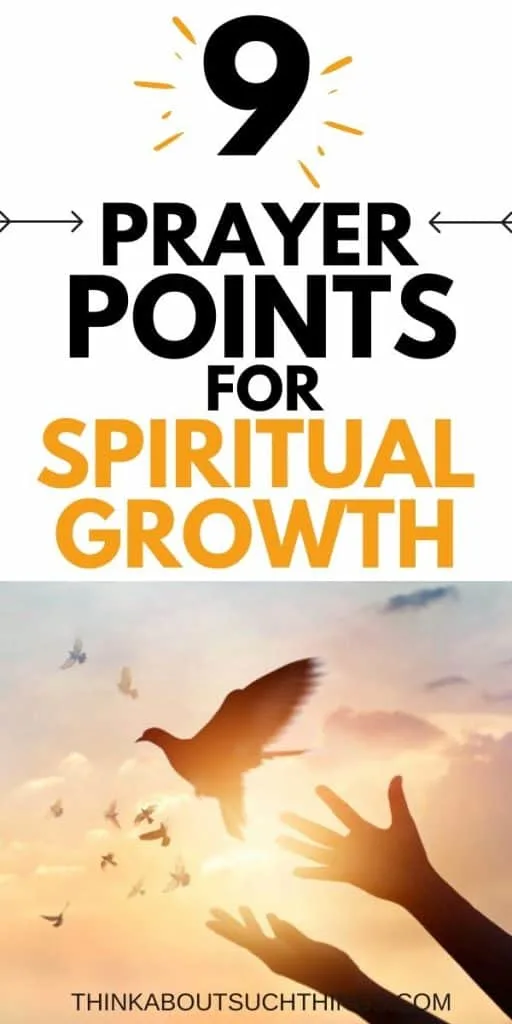 Prayer Points for Spiritual Growth