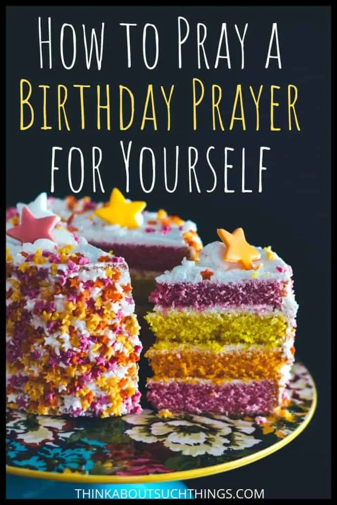 Prayer for my birthday 1
