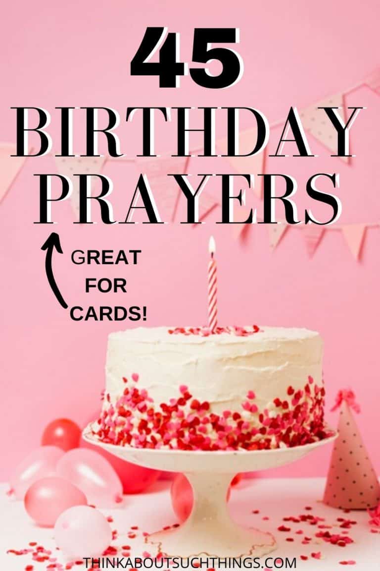 45 Powerful Birthday Prayers [With Images] | Think About Such Things