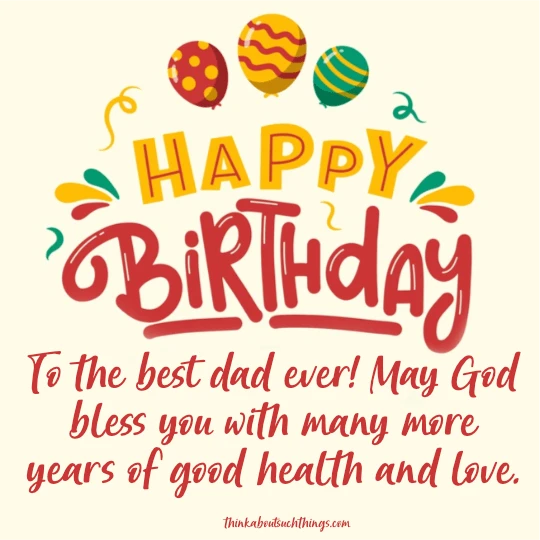 wishing you a blessed birthday dad