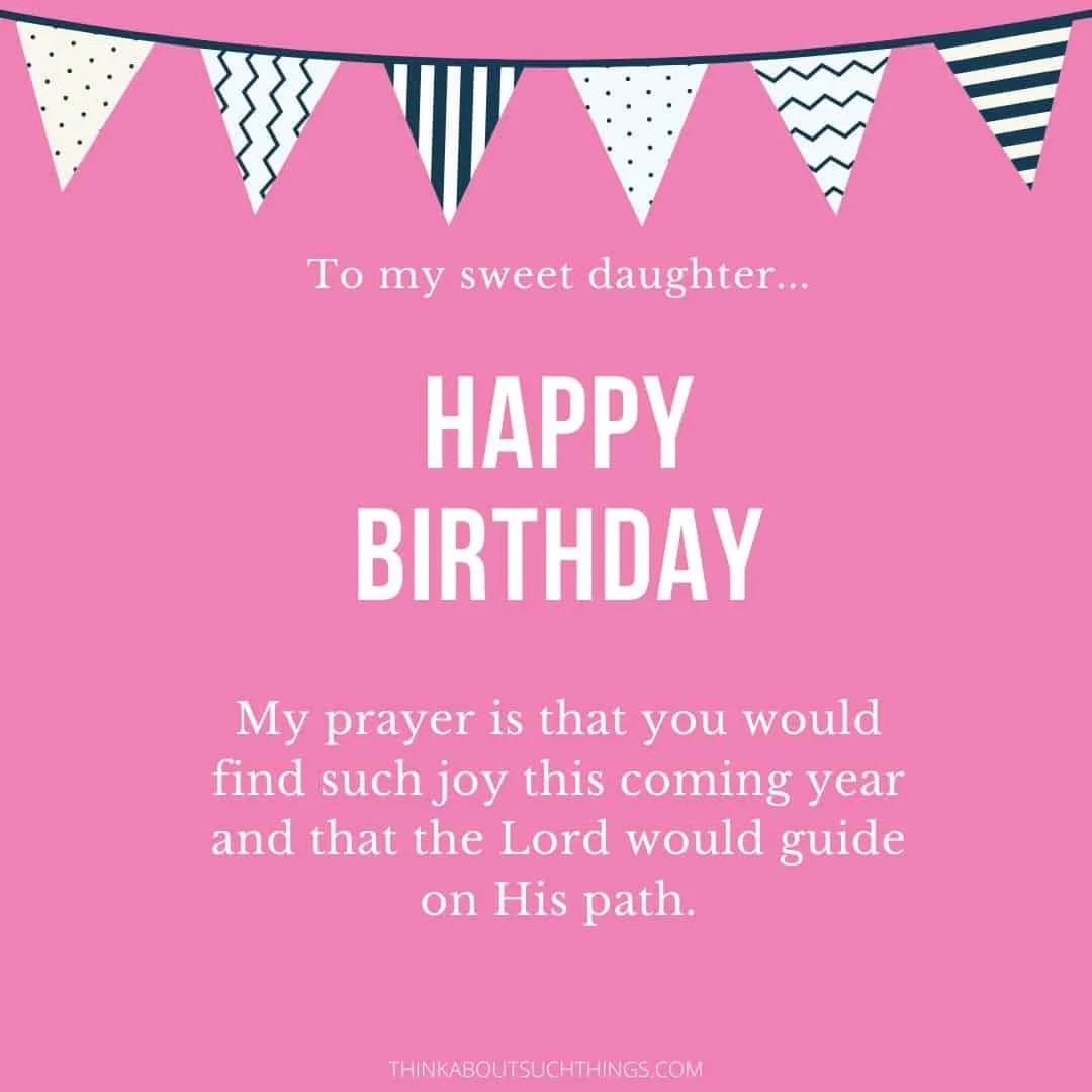 Christian Birthday Daughter 