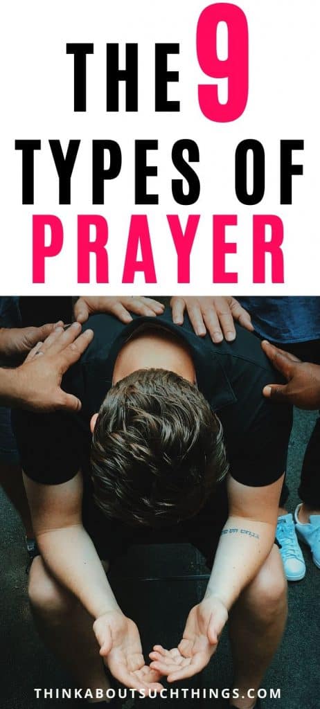 What are the different types of prayer?