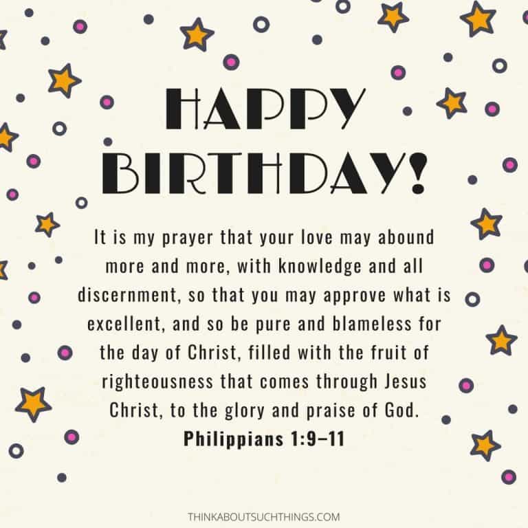 45 Powerful Birthday Prayers [With Images] Think About Such Things